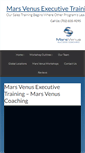 Mobile Screenshot of marsvenusexecutivetraining.com